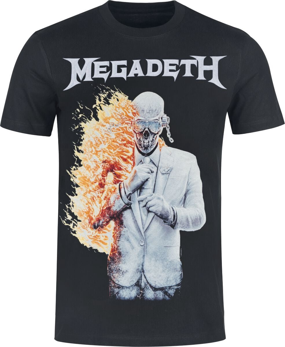 Megadeth Album 17 Cover Heren T-shirt - zwart - 3XL