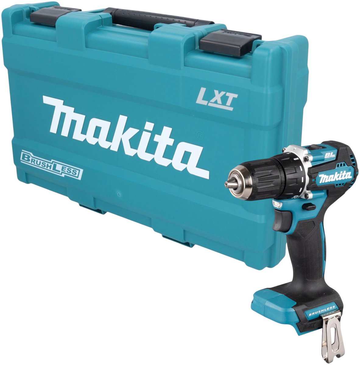 Makita DDF 487 ZK accuboormachine 18 V 40 Nm borstelloos + koffer - zonder accu, zonder oplader