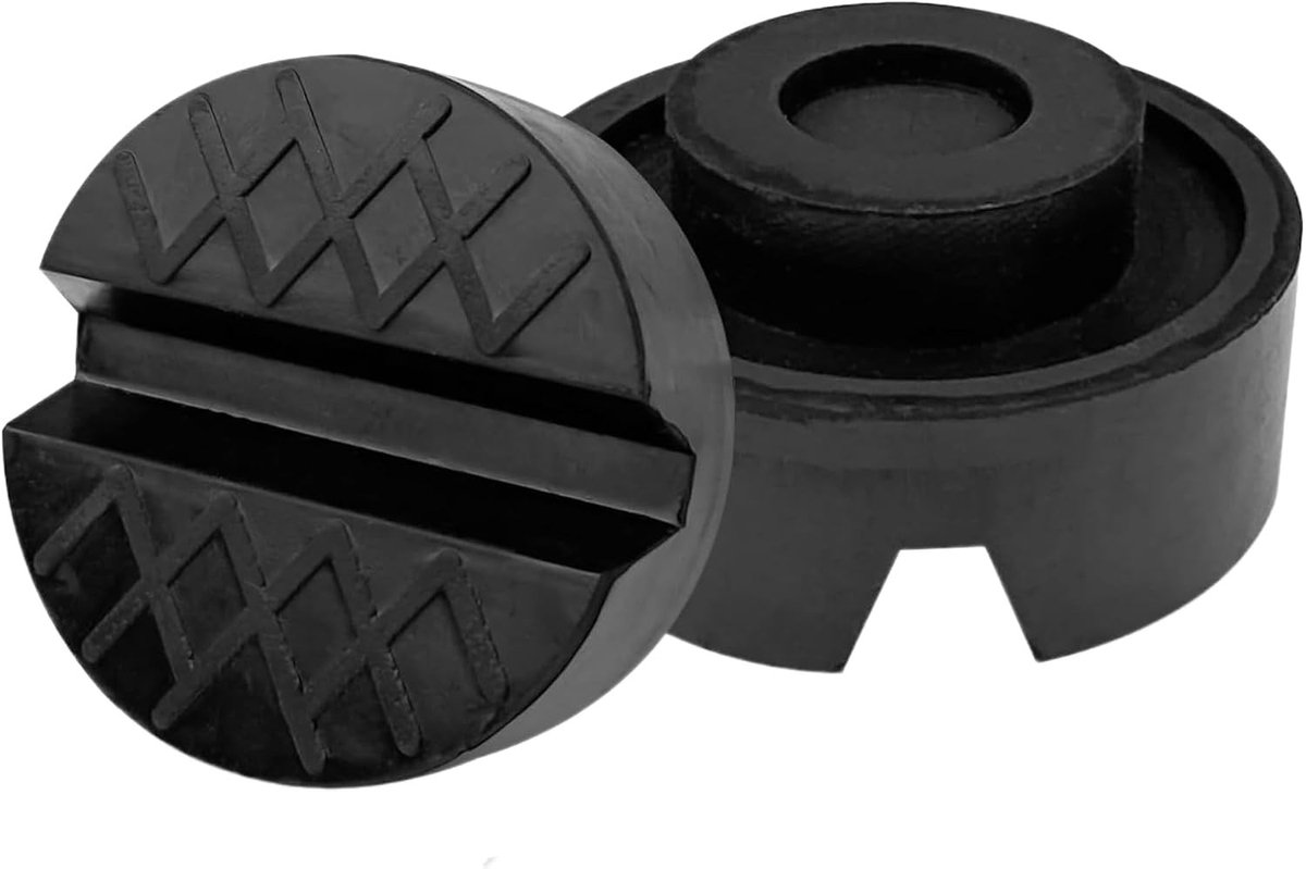Rubberen Krik Opzetstuk - Zwart - 6,5 x 6,5 x 3,3 cm - Hoogwaardig Rubber voor Voertuigen - Voor Autogarages en Thuisgebruik