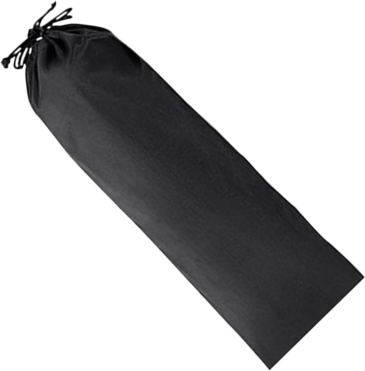 Trekkoord Tassen - Opbergzak - Outdoor Activiteiten - Sneldrogend Materiaal - 15x100 cm - Zwart
