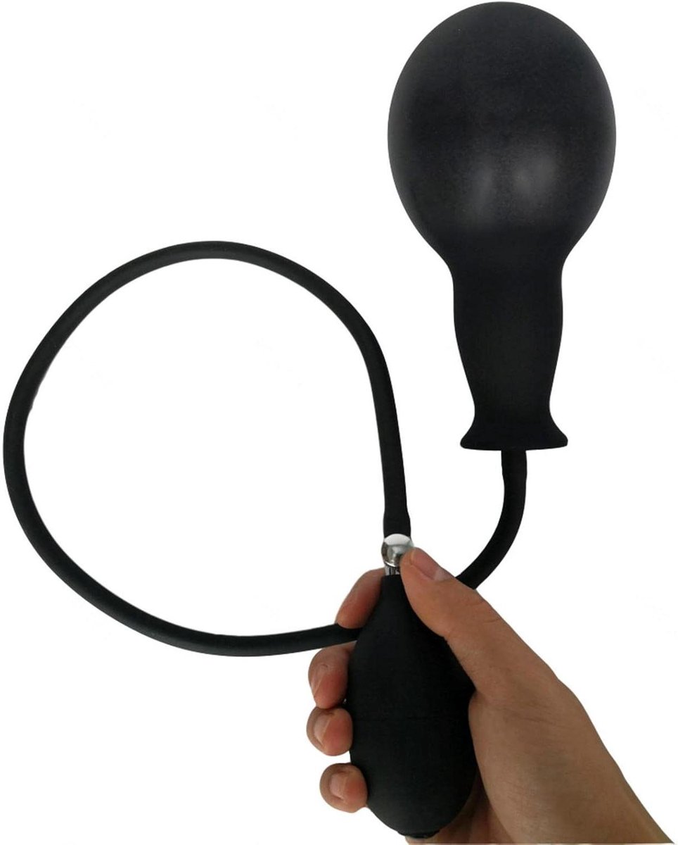 Opblaasbare Haarroller - Haarstyling Tool - Haar Krullen - Zelfklevend - One Size - Blauw