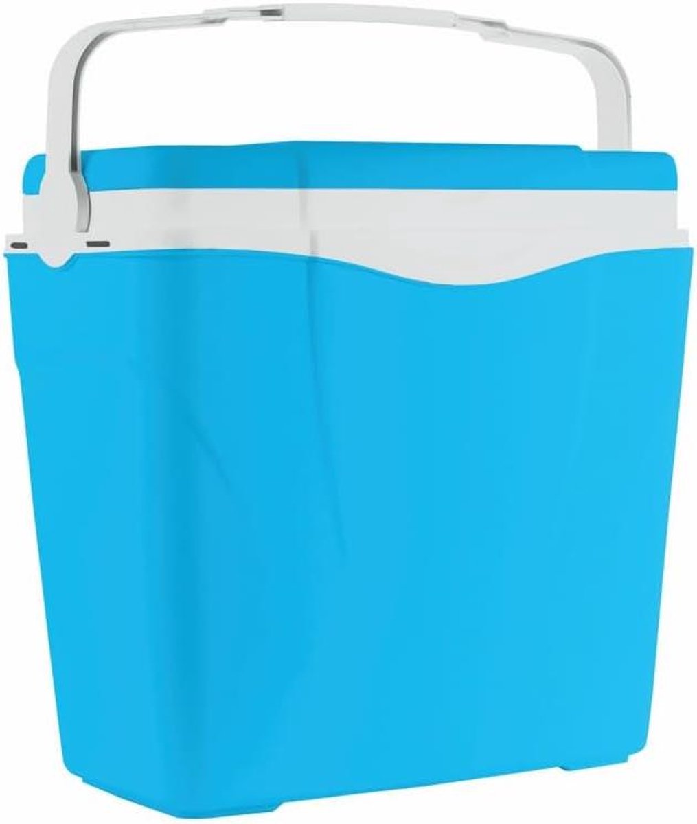 Koelbox - Isolatiebox - Buitenactiviteiten - Draaibare handgreep - 25 liter - Groen