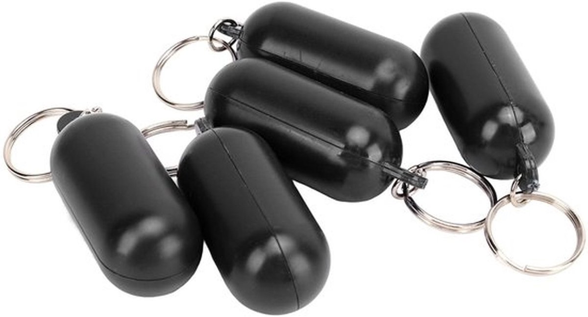 Sleutelhanger Drijvend - 5 Stuks - ABS Materiaal - Lichtgewicht - Draagbaar - Voor Watersporten - Drijvende Sleutel