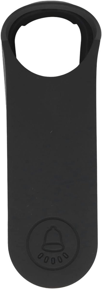 Deurbel beschermhoes - Hoes voor deurbel - Buitenbeveiliging - Stofdicht ontwerp - 14 x 5 x 4 cm - Zwart