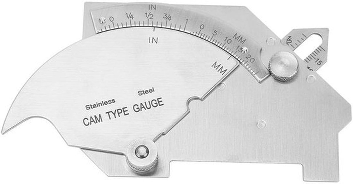 Lasmeter Nauwkeurige Metingen - Stalen Liniaal - Compact en Lichtgewicht - Lasmeetinstrument - MG-8 - 192 g Gewicht - Lasliniaal