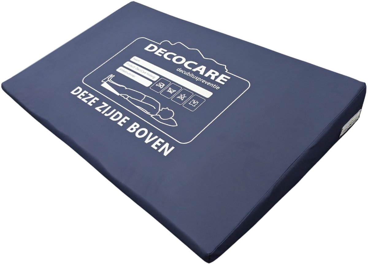 DecoCare Hielwigkussen - 75x48x2-10 cm - PU Anti-Decubitus