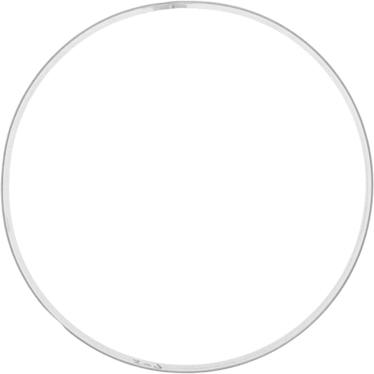 Voetbad Ring - Houten Kuip Beugel - Thuis Wellness - Stabiele Hout Bescherming - 19.2 cm Diameter - Metaal