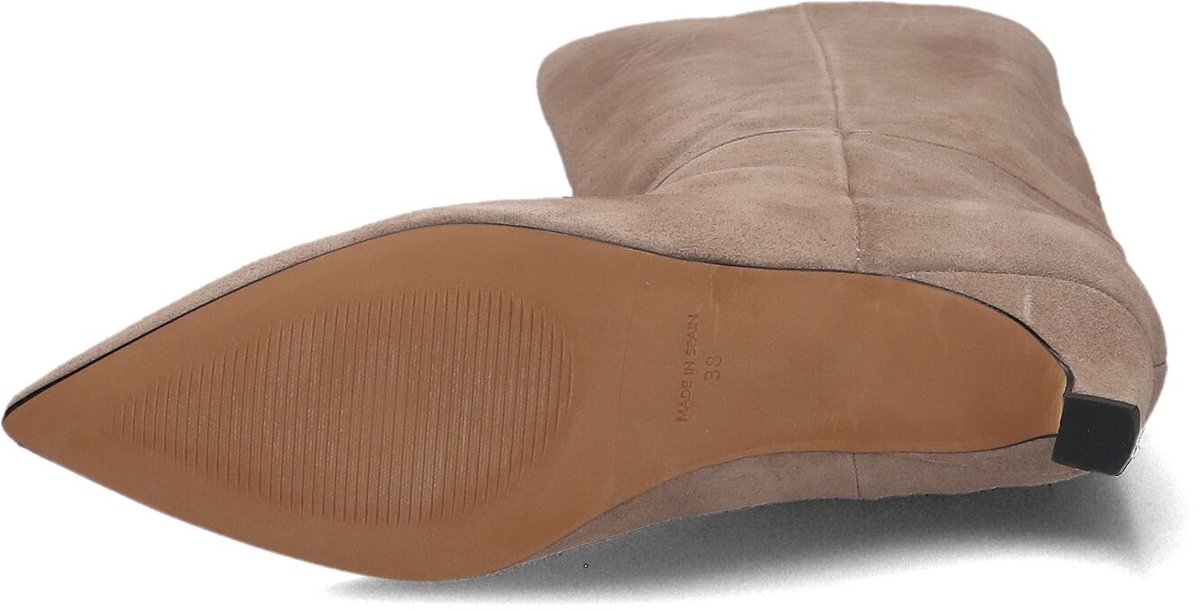 ÁNGEL ALARCÓN 26572 Laarzen - Suède - Dames - Taupe - Maat 36