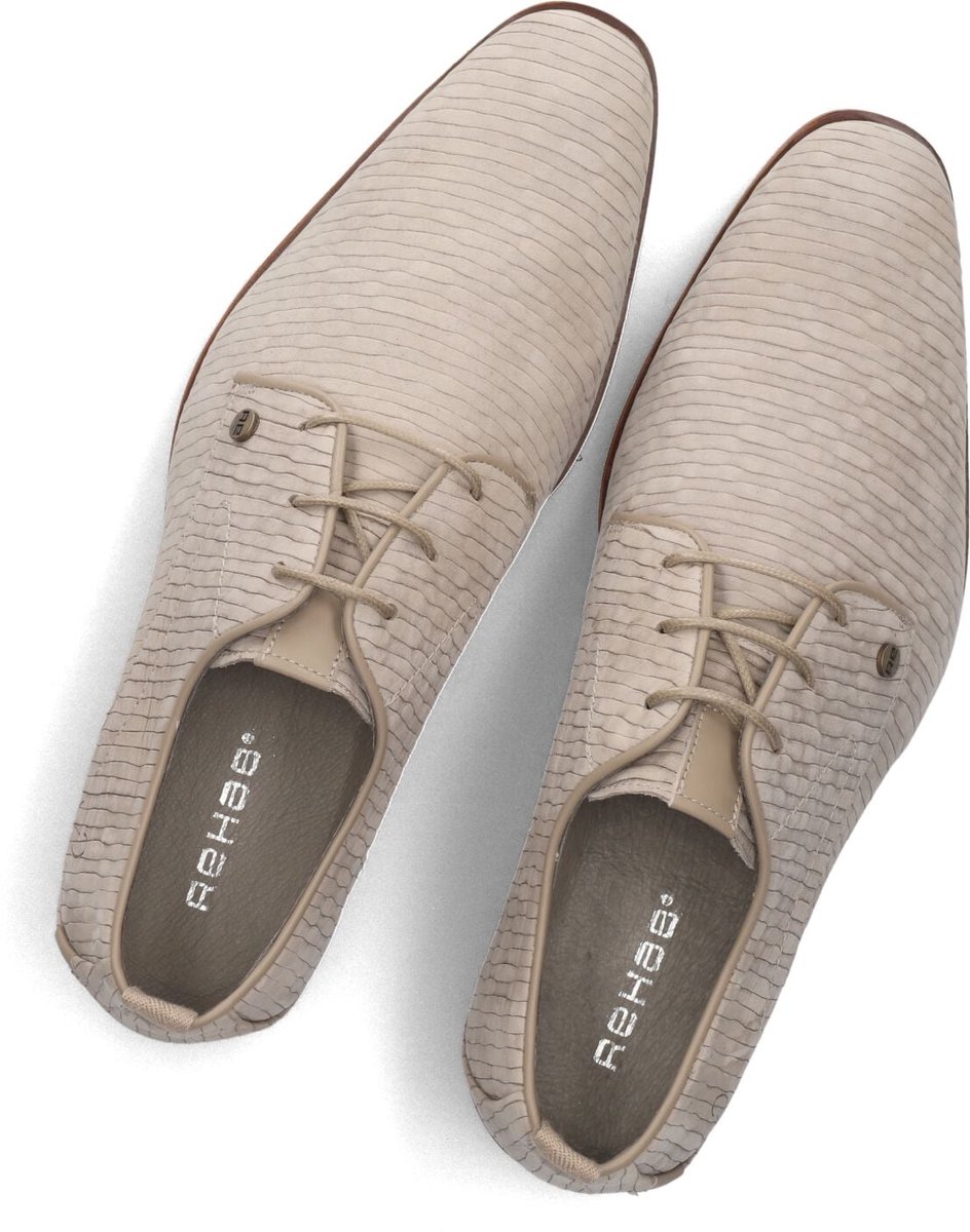 Rehab Greg Stones Nette schoenen - Veterschoenen - Heren - Beige - Maat 47
