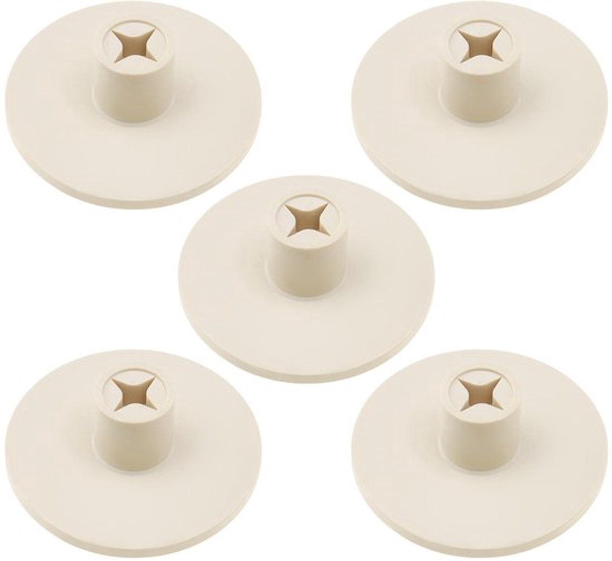 Golf Tees Rubber - 5 Stuks - Flexibel en Stevig - Voor Buiten en Binnen - Golf Accessoires - Verbeter je Golfvaardigheden - Golfballhouder