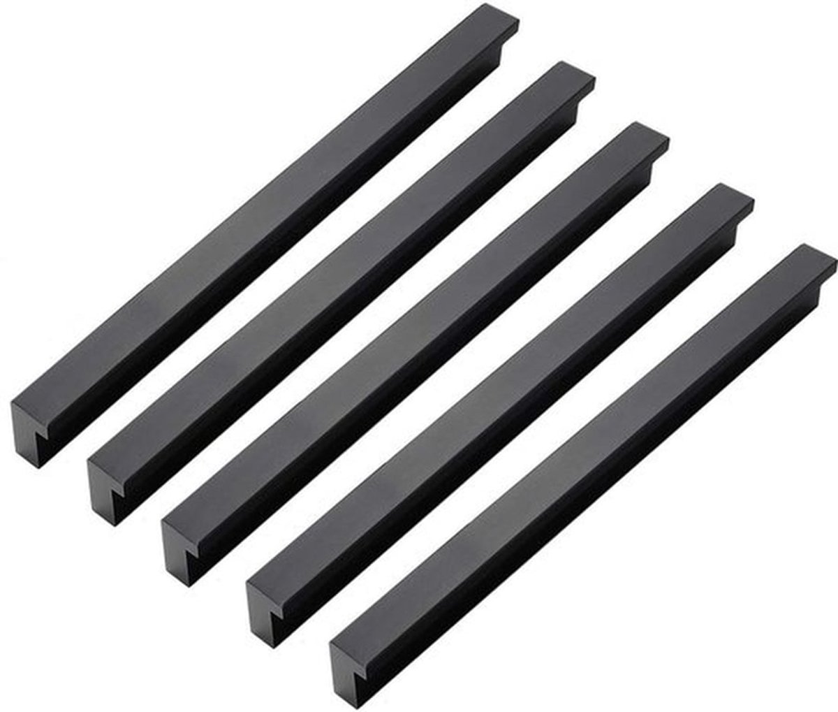 Deurgreep Aluminium - 10 Stuks - Handgreep - Meubelknop - Kastknoppen - Modern Design - Lengte 170mm - Kastknop