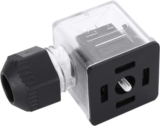 Waterdichte en stofdichte solenoïde spoel plug, universele indicator voor magneetventiel (12V) - Set van 5 stuks, ideaal voor tuinirrigatie en automatische systemen — afbeelding 2