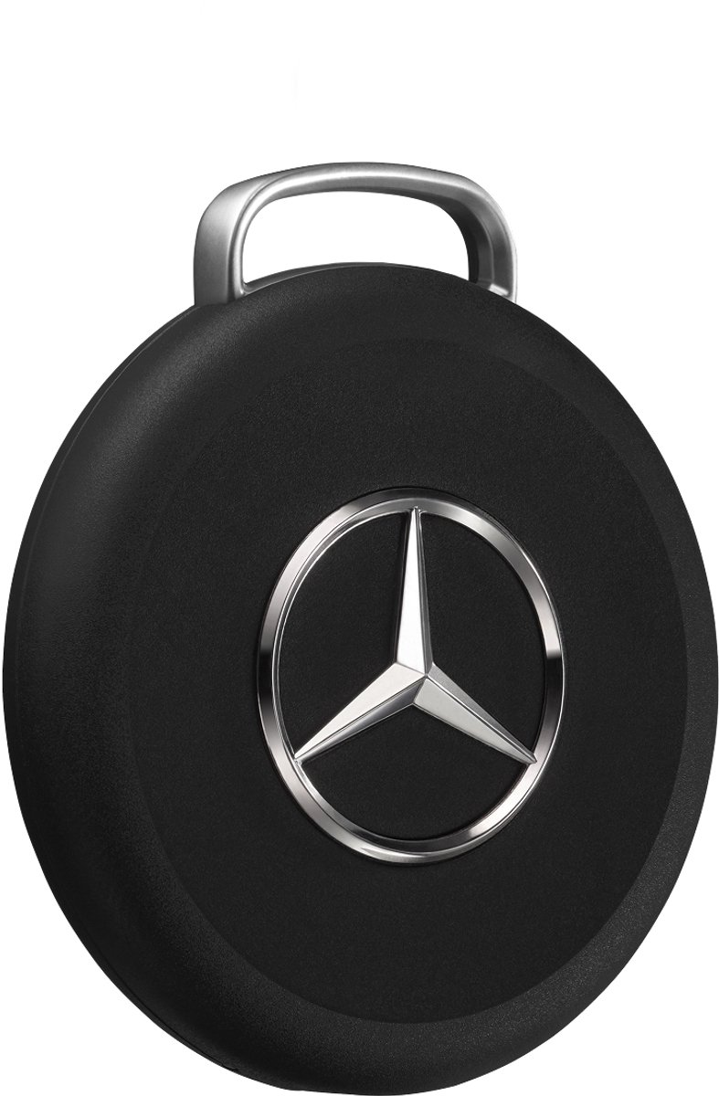 Chipolo LOOP – Bluetooth Tracker & KeyFinder – Oplaadbaar & Waterdicht - Compatibel met Apple Find My & Google Find Hub – 125 dB – Mercedes Benz - 1 Pack