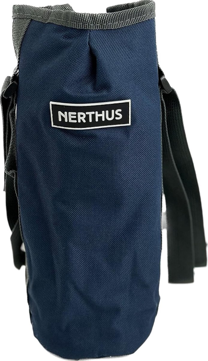 Wijnkoeler staaf - Blauw - 10 x 10 x 29 cm - Thermische fles tas - Voor vervoer van wijn en champagne