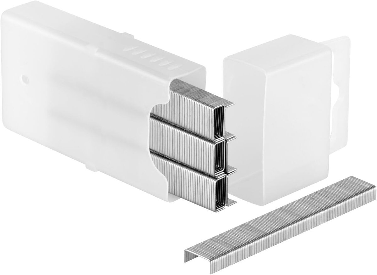 Nieten type A (4 mm - ronde draad voor elektrische en handtacker type A) 1000 stuks - 1-TRA202T