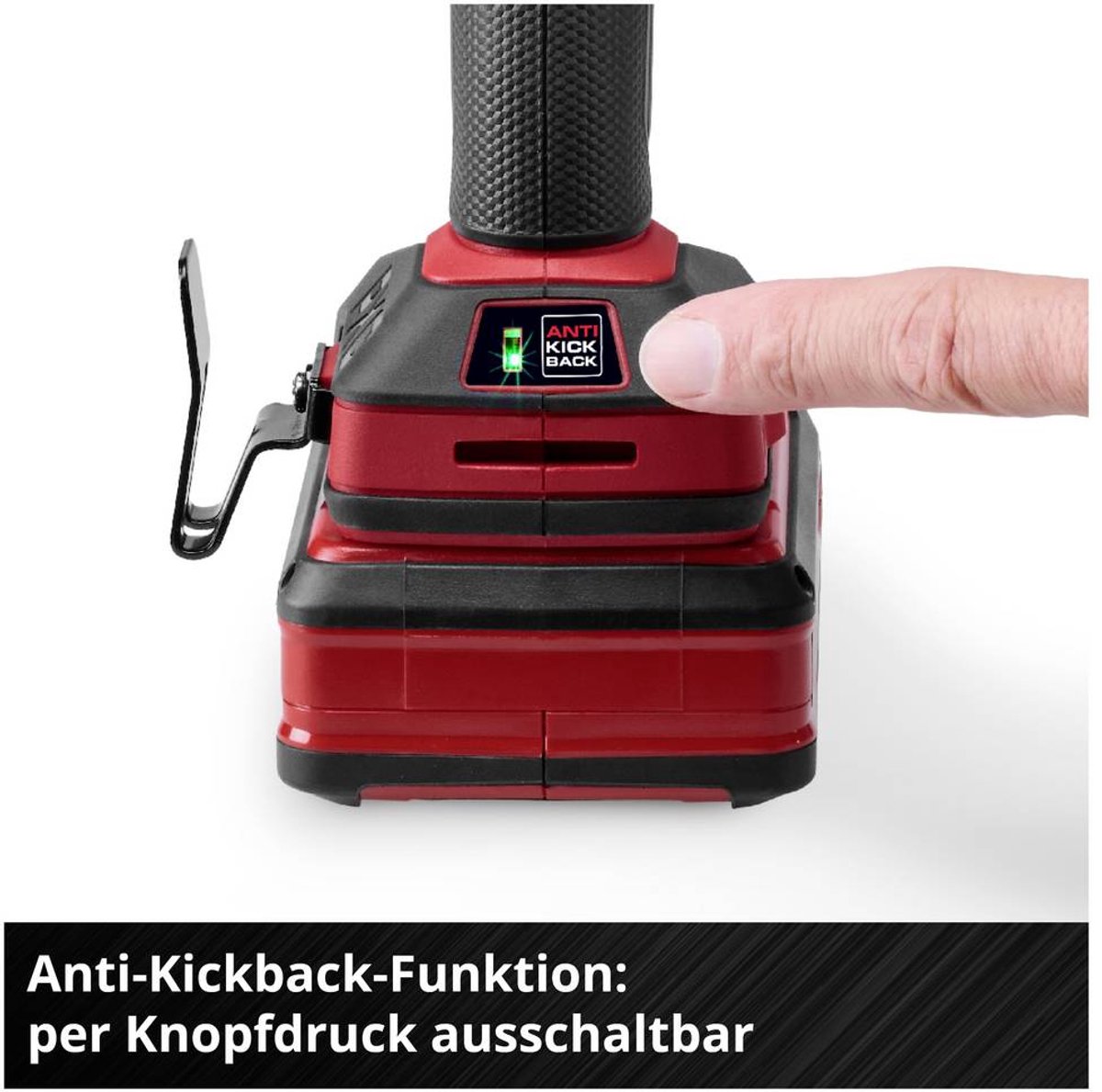 Einhell Professional Accu Boor-/Schroefmachine TP-CD 18/70-C Li BL Solo - Power X-Change - 18 V/Li-ion - Compact model - 70 Nm - 0-450/0-2.000 t/min - Koolborstelloze motor - Excl. accu en lader thumbnail 5