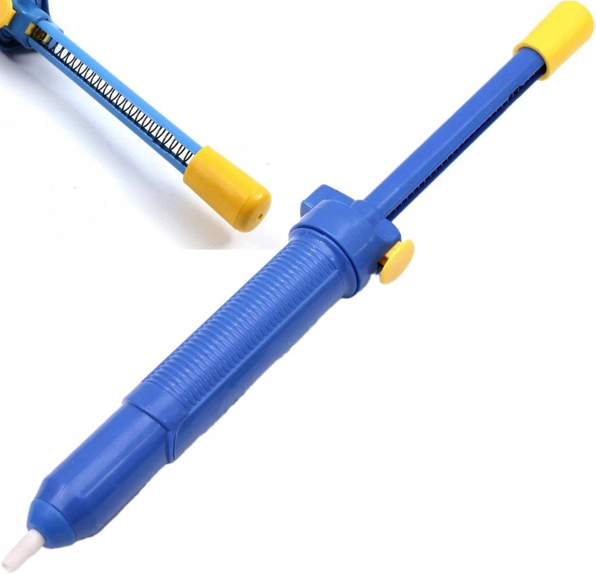 Rosfix Desoldeerzuiger Spuitmond - Teflon Grafiet Tip, 33 cm - Ø6mm/Ø4mm, Antistatisch Kunststof