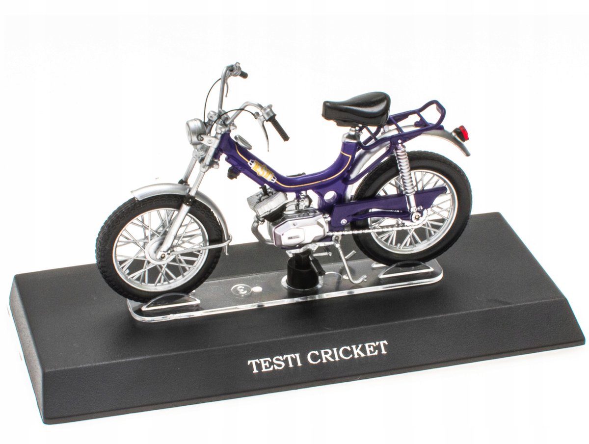 Model Bromfiets Testi Cricket 1/18 - Paars