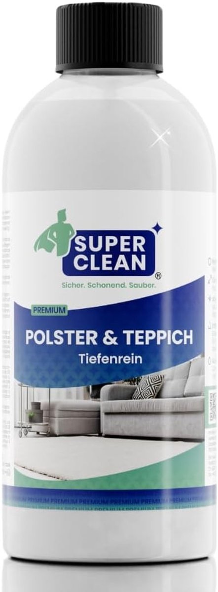Tapijtreinigermachine - Transparant - 500 ml - Hooggeconcentreerd Tapijtreinigingsconcentraat voor Bekleding en Stoffen Meubels