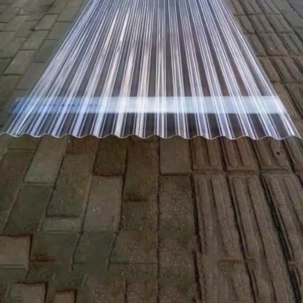 Golfplaten Dakplaten - Transparante Dakbedekking - Overkapping Bouwen - Hoge Slagvastheid - 12 mm dik - Transparant