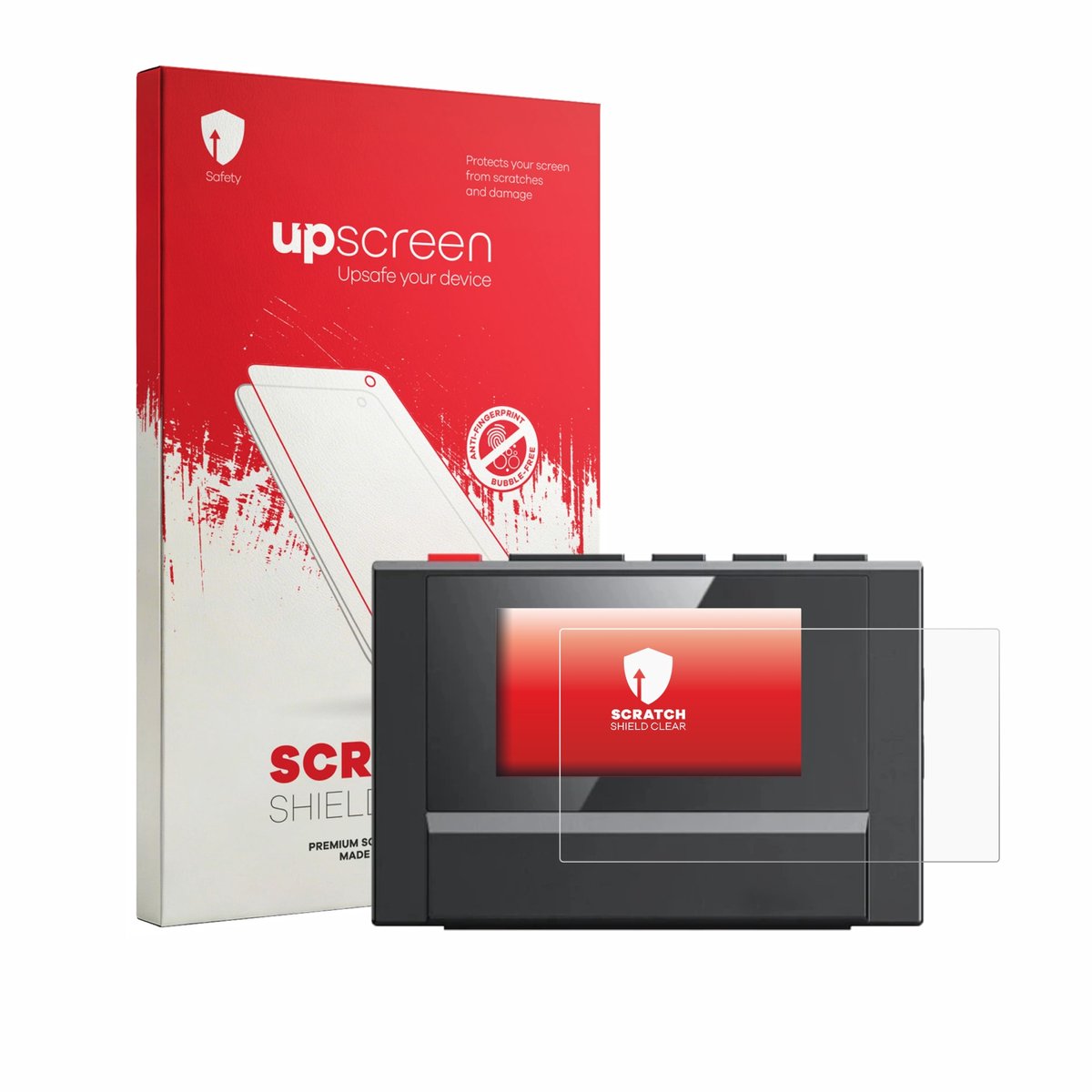 upscreen - Screenprotector voor FiiO SnowSky Echo Mini - Folie Beschermfolie transparant