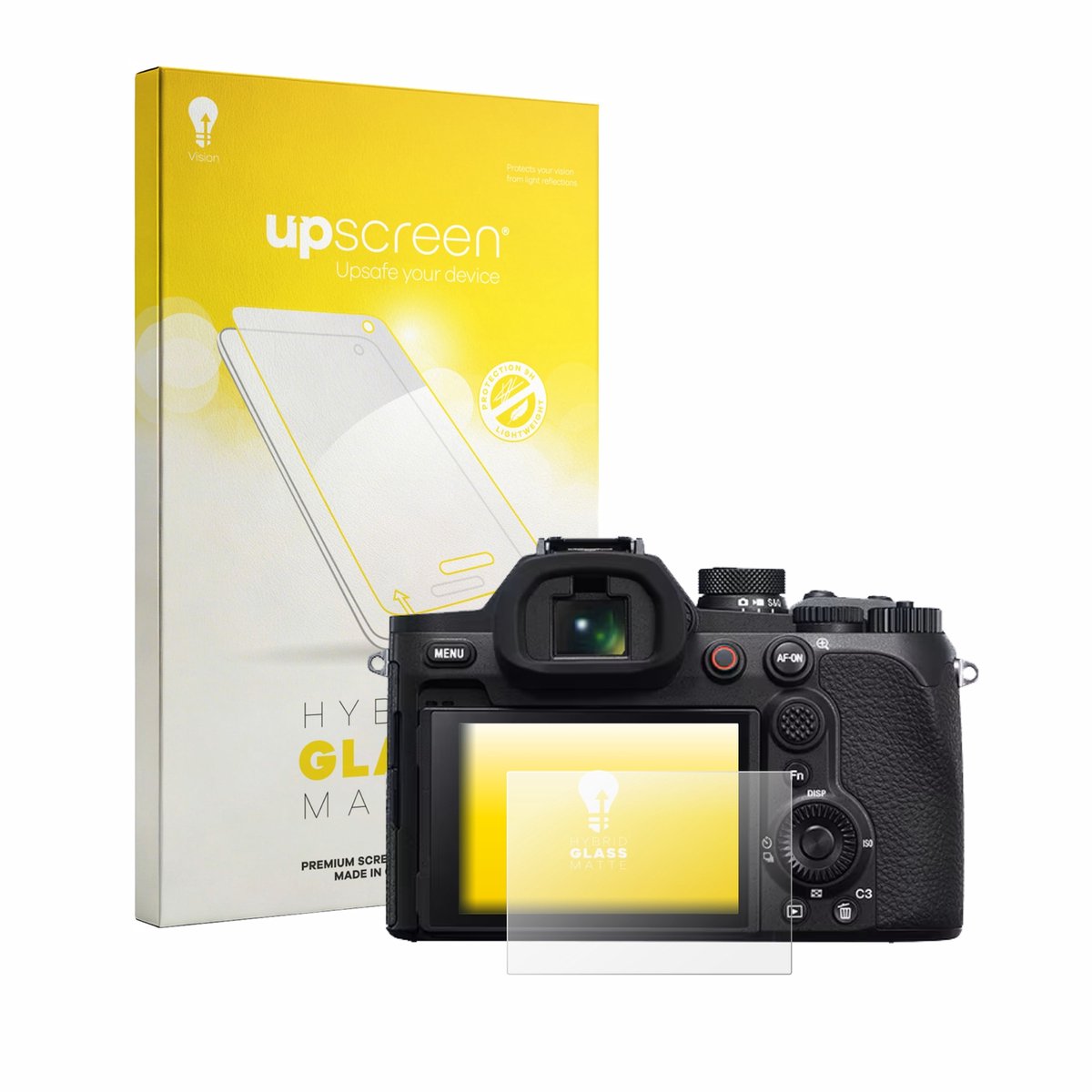 upscreen - Screenprotector voor Sony Cyber-Shot DSC-RX10 V - Folie Beschermfolie Beschermglas matte