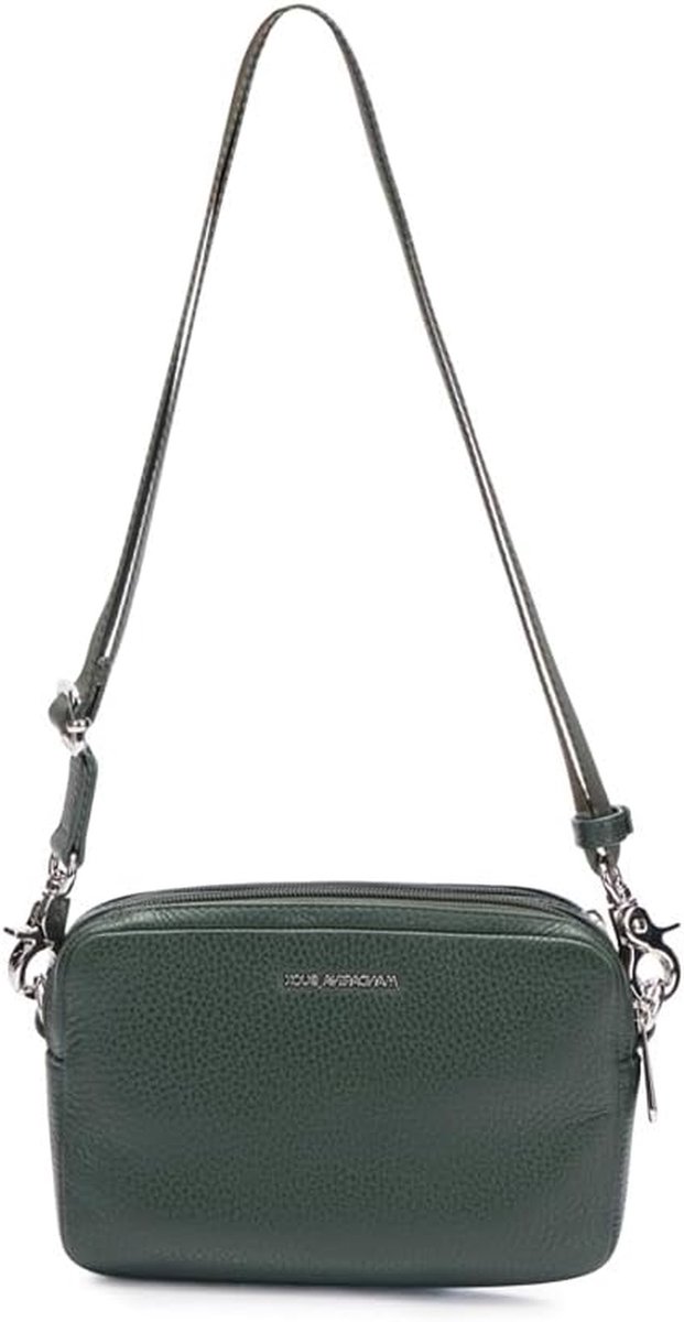 Leren Camera Tas - Schoudertas Dames - Fotografie Accessoires - Verstelbare Band - 20 x 5 x 13 cm - Bruin