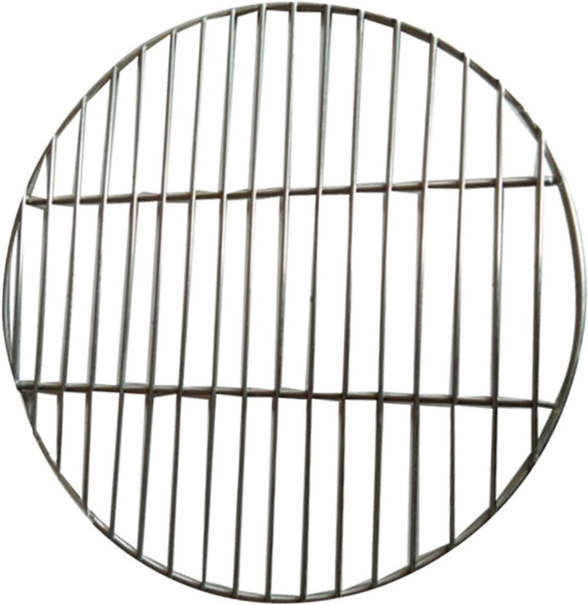Grillmat Rond Grillrooster BBQ Buiten Koken Verstelbaar Gaas 26x26cm Zilver