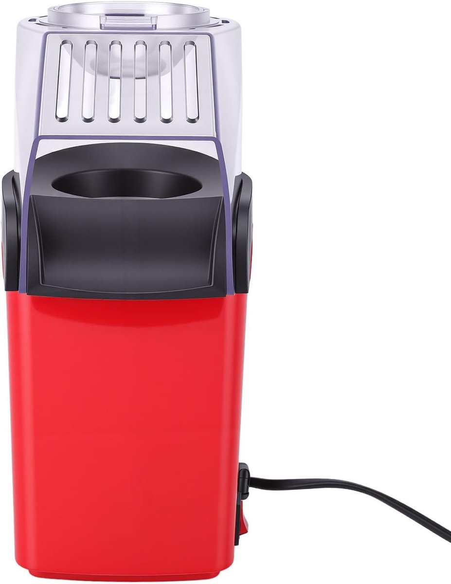 Popcorn Maker - Popcorn machine - Snacks maken - Hete lucht technologie - Compact - Wit