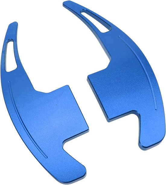 Schakelpeddelverlenging - Stuurwielpeddels - Sportief Rijden - Premium Aluminiumlegering - Directe Vervanging - Blauw — afbeelding 3