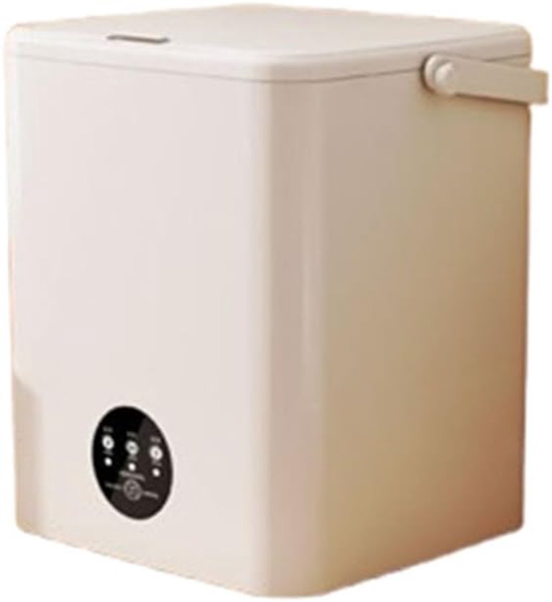 Compacte Wasmachine Mini Wasmachine Opvouwbaar Ondergoed Wassen Imiteert Handen Wassen 5L Capaciteit Wit