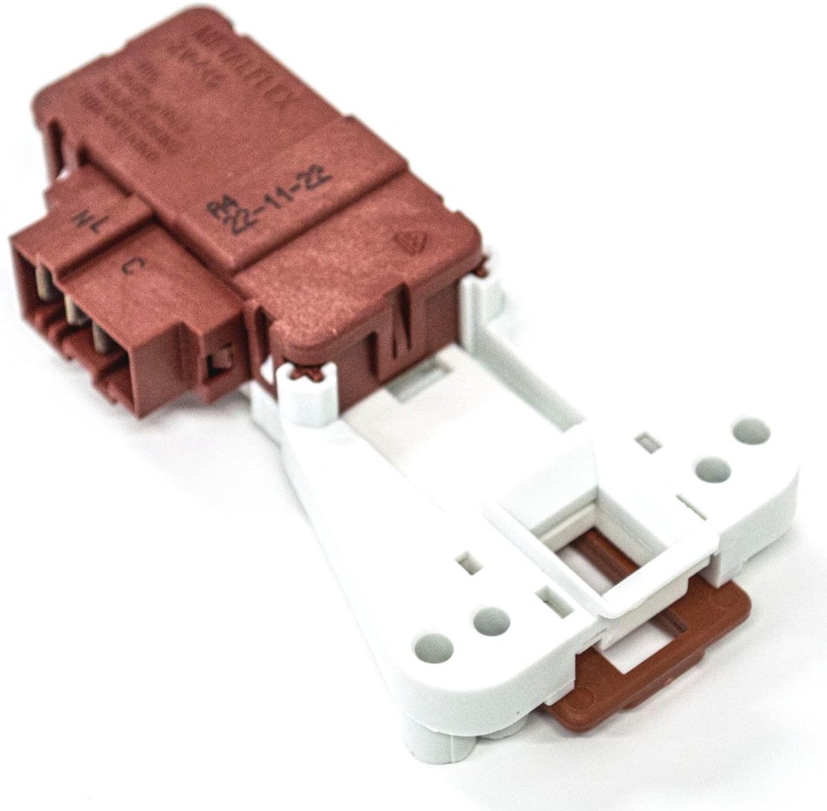 Elektrisch Deurslot - Wasmachine Slot - Veilig Wassen - Vervanging Specifiek Model - 7x7 cm - Zwart