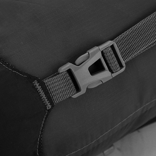 Slaapzak Opbergzak - Compressiehoes Tent - Kampeeruitrusting Opslag - Waterafstotend Nylon - Maat M - Zwart — afbeelding 5