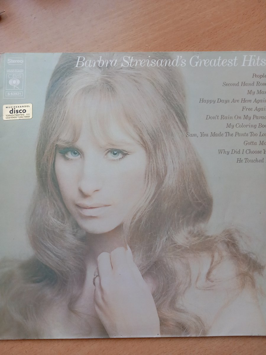 LP - BARBRA STREISAND GREATEST HITS