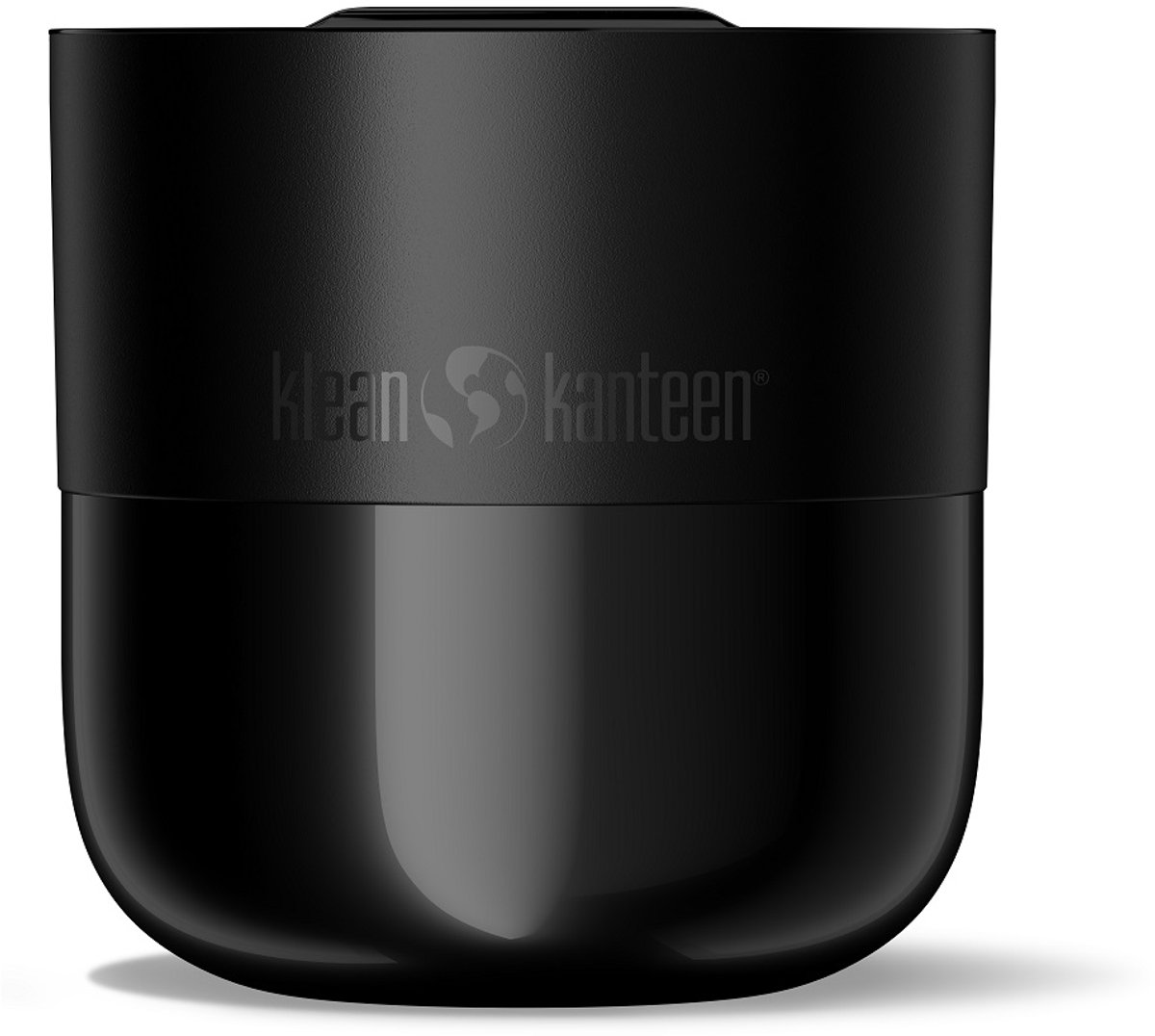 Klean Kanteen - Small RVS insulated tumbler - 237 ml - Black - drinkbeker - koffie-to-go beker