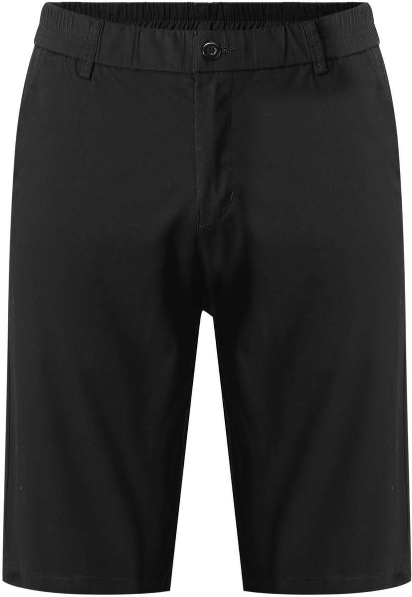 ALLTHEMEN Heren Straight Fit Casual Korte Broek - Elastische Tailleband - 34