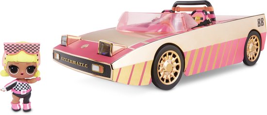 LOL Surprise! Car-Pool Coupe – Met exclusieve pop, verrassend zwembad en dansvloer, een cadeau voor kinderen vanaf 4 jaar — afbeelding 4