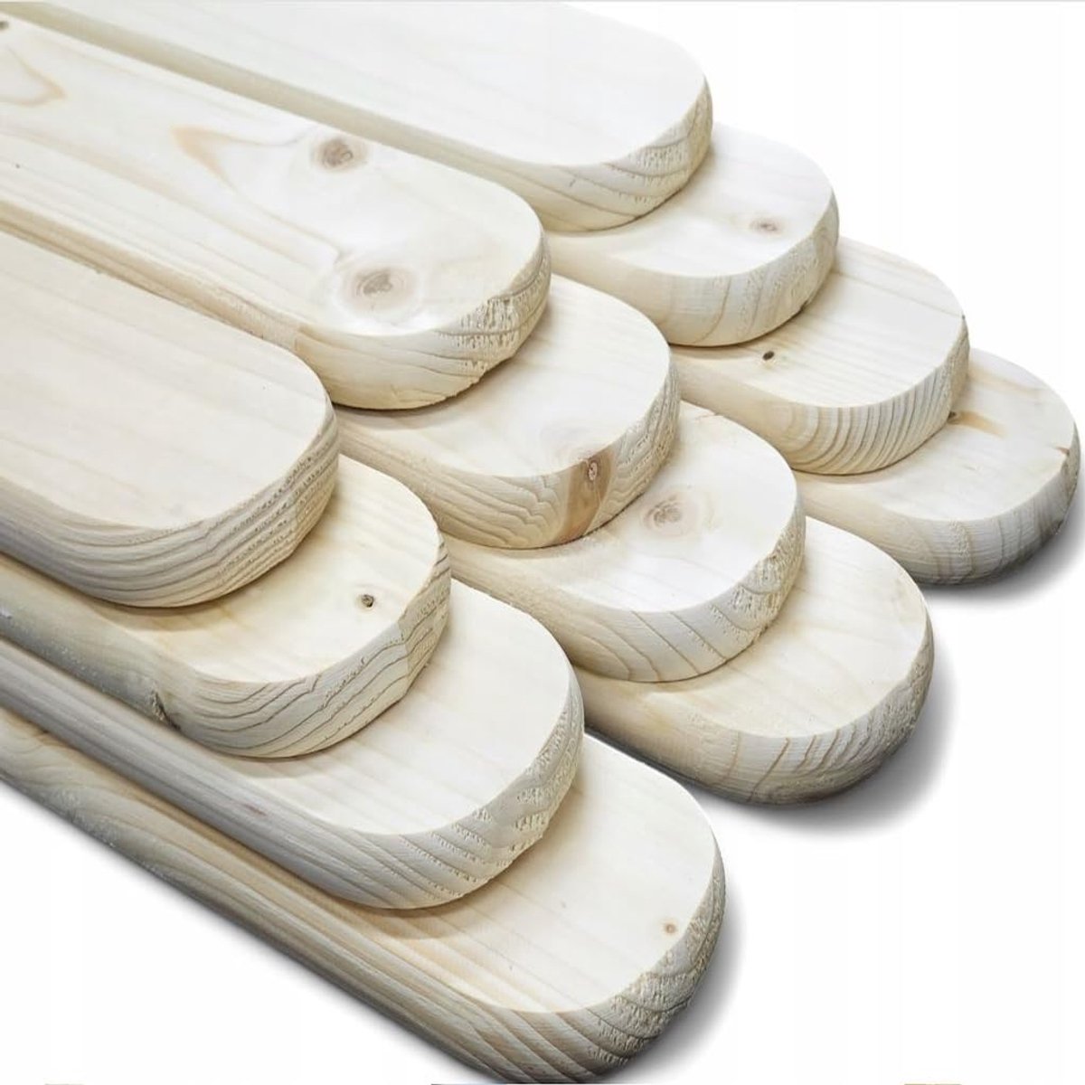 Houten Heklatten - Tuinplanken Hout - Tuinhek Bouwen - Glad Geschaafd - 150 cm - Natuurlij