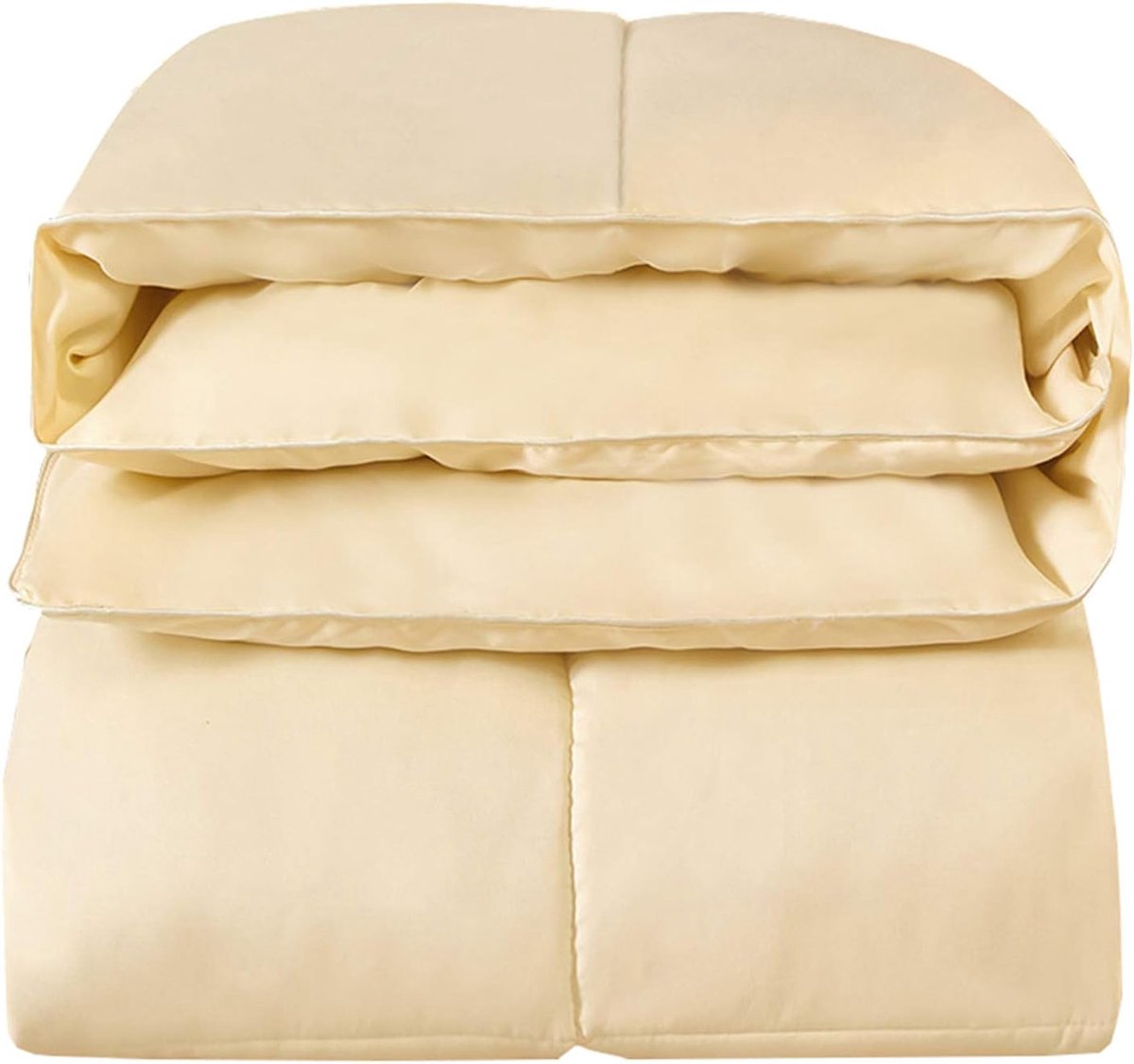 Hollowfiber Dekbed - Anti-allergie Dekbed - Warm Slapen - Huidvriendelijk Ademend - 200x230cm - Beige