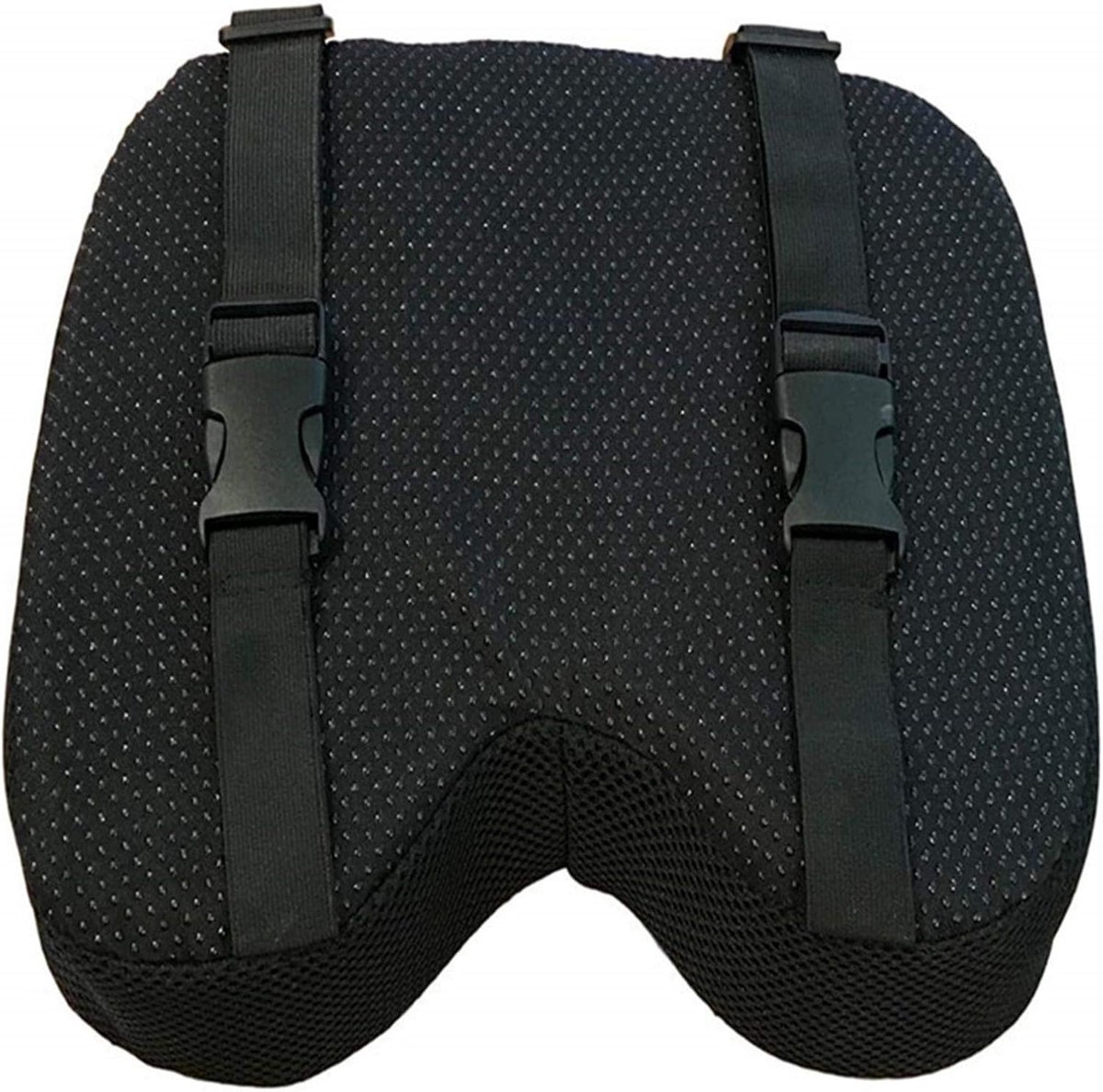 Roeimachine zitkussen - Roeier kussen - Comfortabel Roeien - Dikke traagschuim vulling - 32 x 22 x 7 cm - Grijs