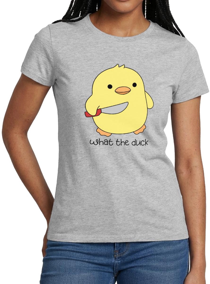 What The Duck | Grappig Eend T-Shirt Dames