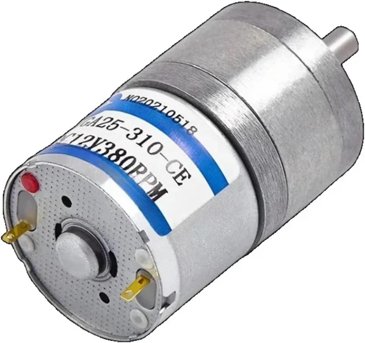 DC Transmissiemotor - Reductiemotor Micromotor - Doe-het-zelf Elektronica - Omkeerbaar - 6V 12V - Metaal
