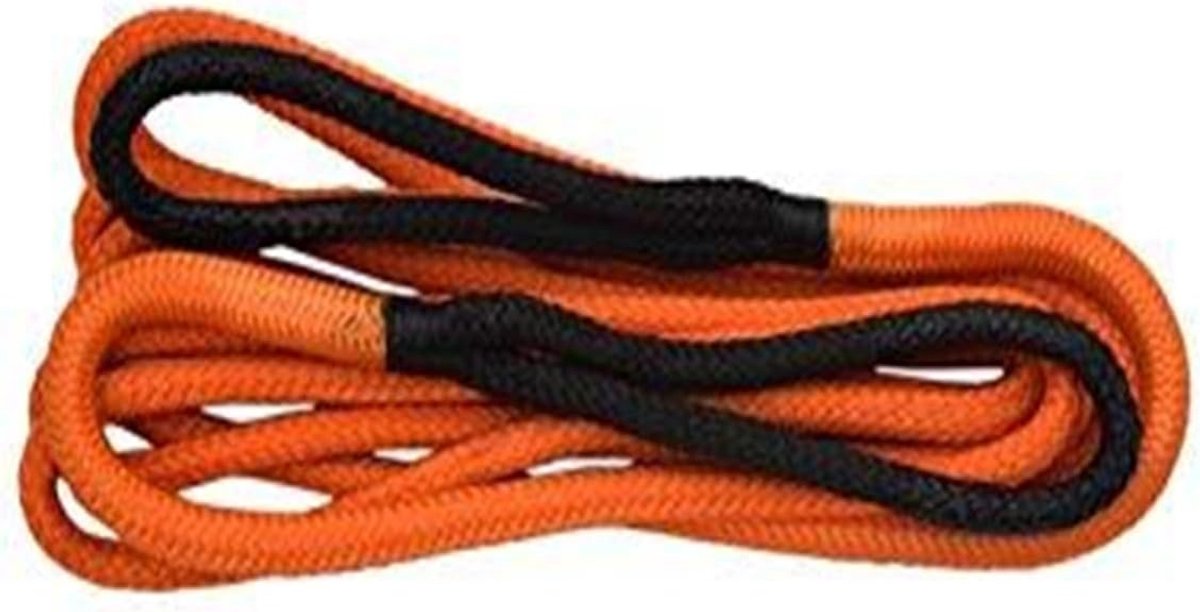 Synthetische Lierkabel - Sleepkabel Nylon - Off-road Slepen - Dubbel Gevlochten - 1/2 inch x 20 ft - Zwart