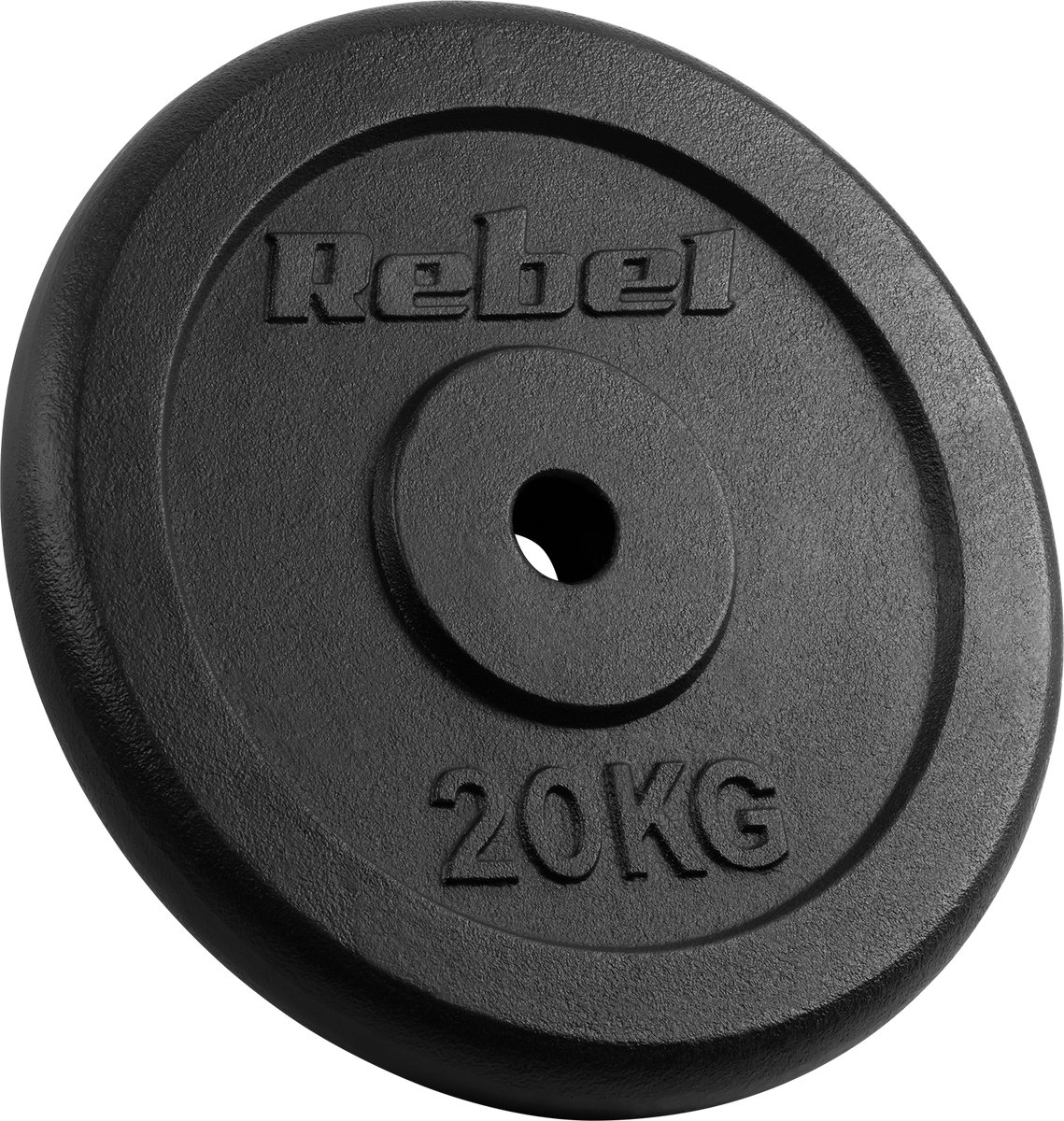 Rebel Active Serie - Gietijzeren Gewicht - 20kg - Opening 31mm - Duurzaam Materiaal