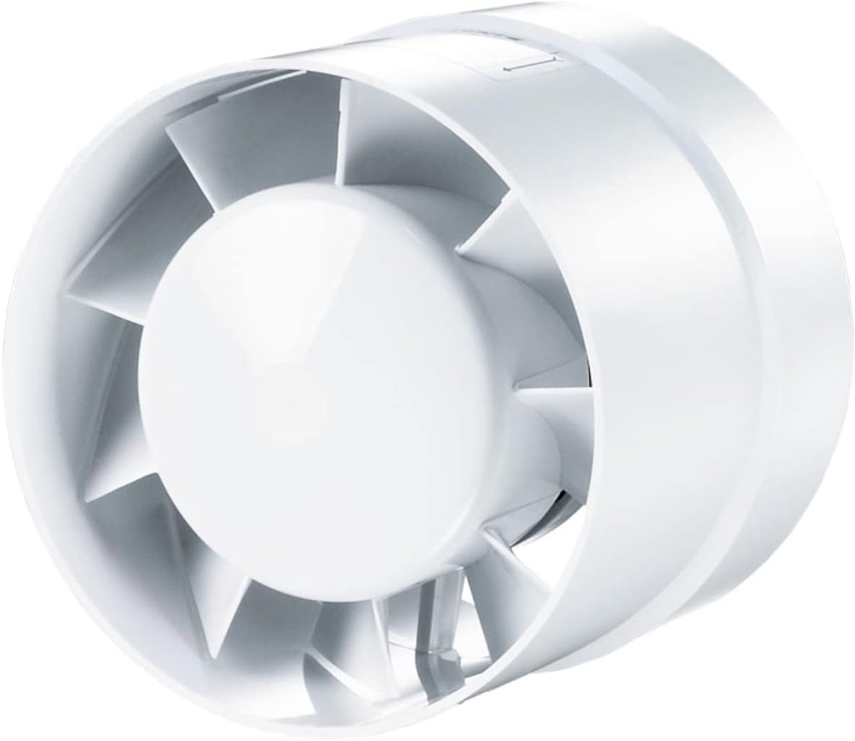 Buisventilator - Ventilator - Lucht Verplaatsen - Kogellagers - 100 mm - Wit