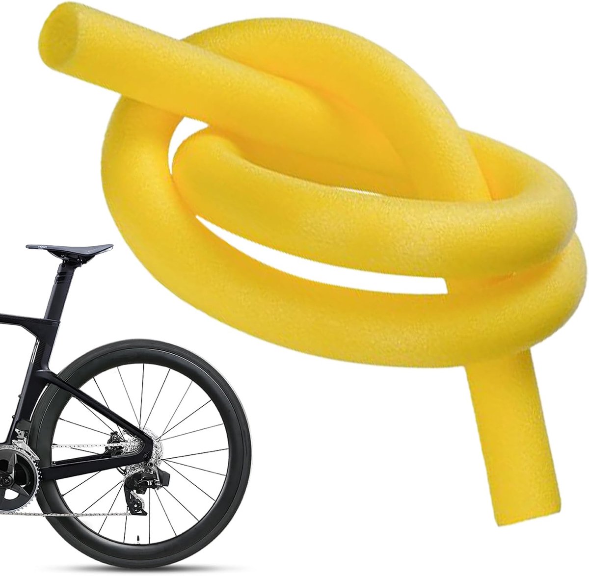 Binnenband Racefiets - Fietsband Vervanging - Veilig Fietsen - Lekbestendig Ontwerp - EU Maat 4 - Zwart