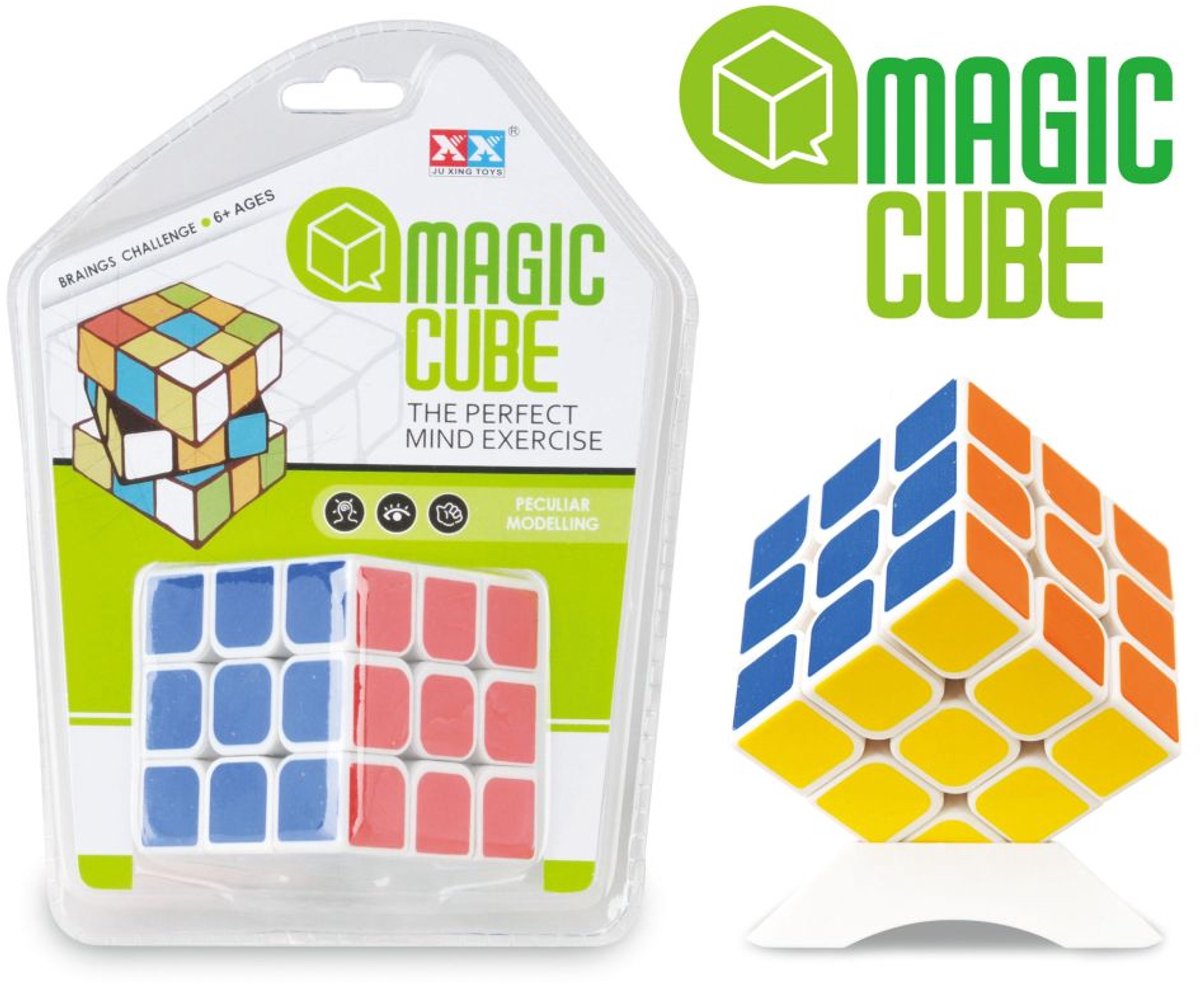 Magic Cube - 5,8 cm Puzzel voor uren speelplezier