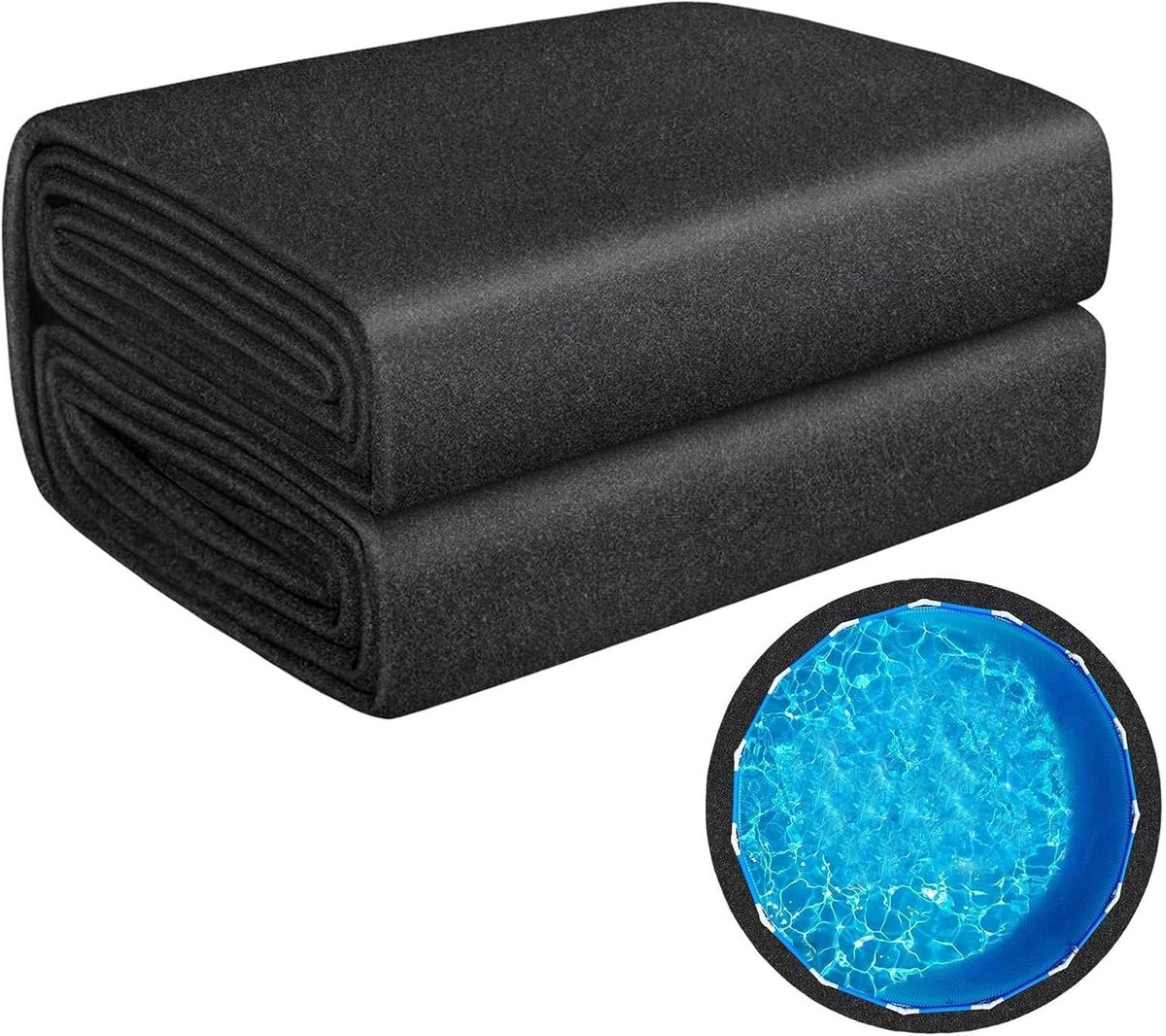 Zwembadmat Rond – Onderlegger Bodem – Zwembad Beschermen – Perforatie- en Scheurvast – Diameter 4 meter – Meerkleurig Zwembadmat Rond – Onderlegger Bodem – Zwembad Beschermen – Perforatie- en Scheurvast – Diameter 4 meter – Meerkleurig