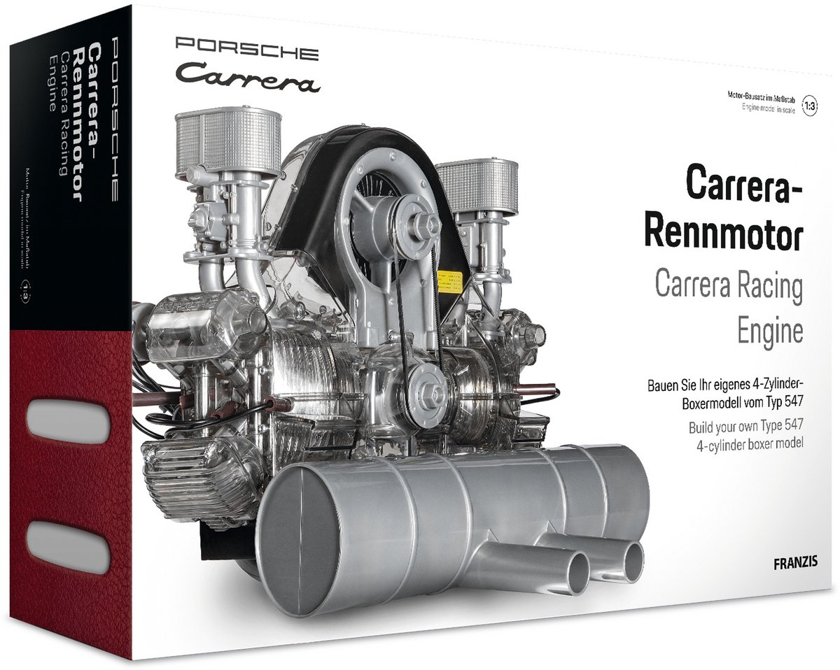 Franzis Modelbouwpakket Auto's - 67550 Porsche R Engine Plastic - 1:3 -