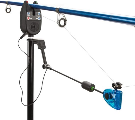 Vis beet indicator set - Visserij swingers - Karper vissen - LED verlicht - 4 stuks - Diverse kleuren — afbeelding 3